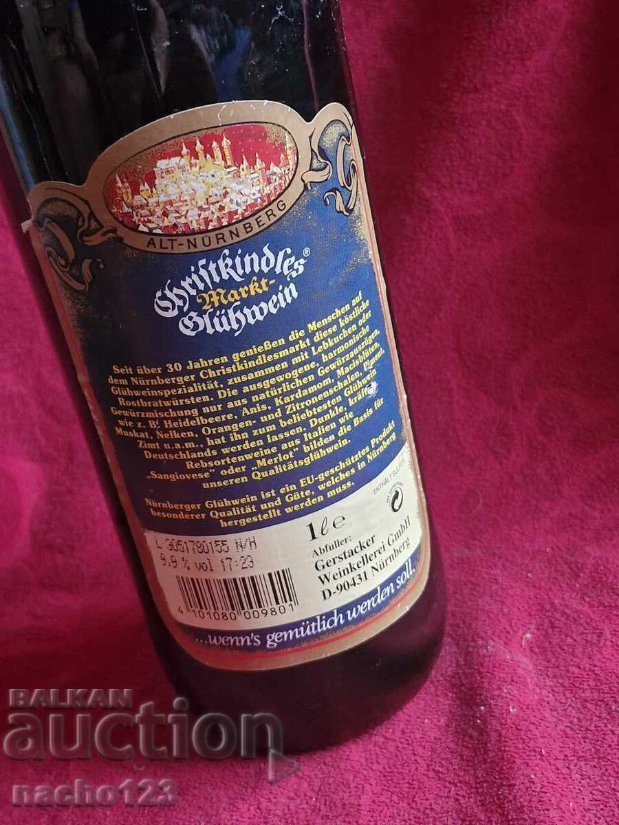 Licitație Sticlă de vin roșu german de calitate