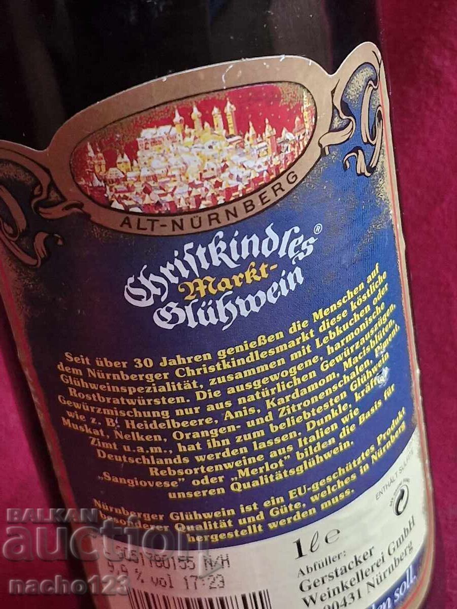 Sticlă de vin roșu german de calitate - 5