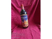 Bottle of quality German red wine