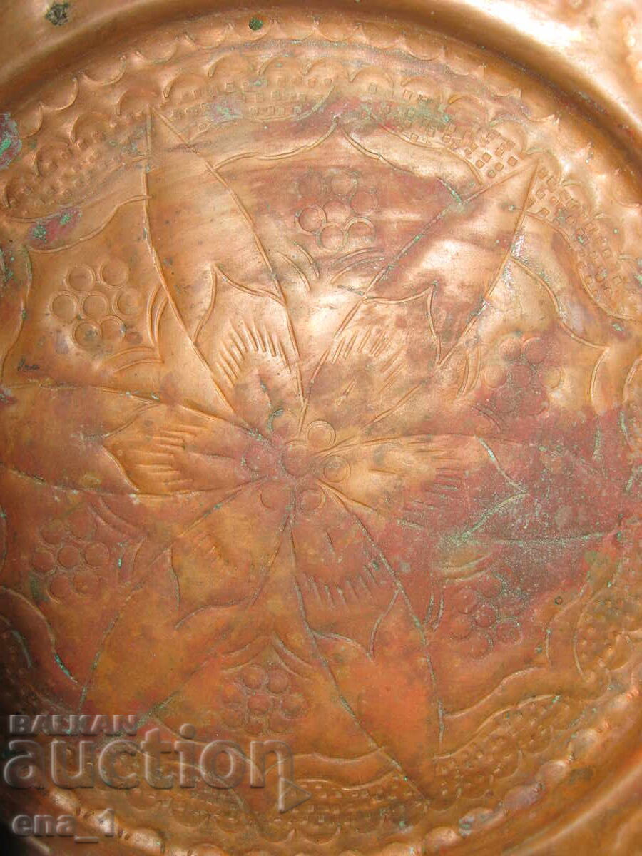 Αναγεννησιακό πιάτο με φυτικά και γεωμετρικά διακοσμητικά από τον 19ο αιώνα - 6