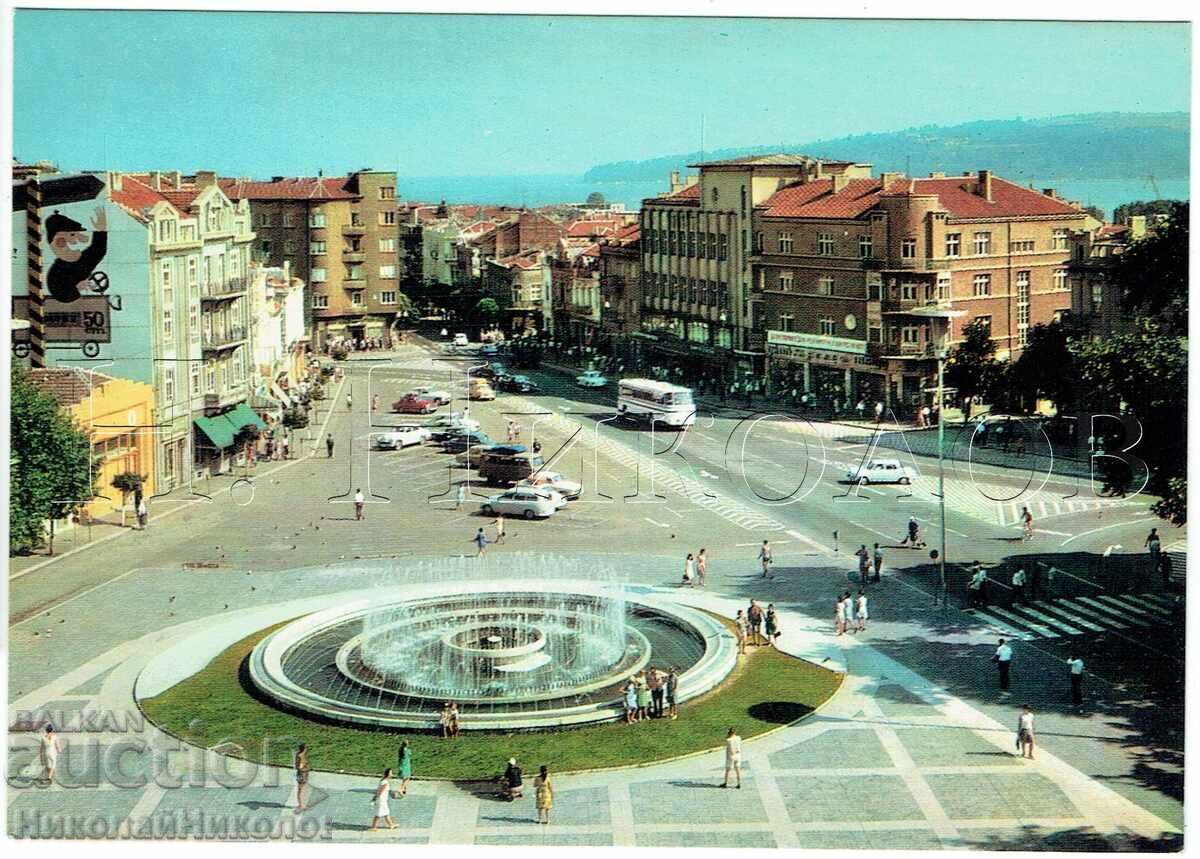 ΠΑΛΙΑ ΚΑΡΤΑ ΒΑΡΝΑ ΠΛΑΤΕΙΑ "9η ΣΕΠΤΕΜΒΡΙΟΥ" Ε603