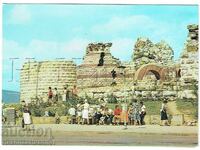 OLD POSTCARD NESSEBAR FORTRESS WALL OF THE CITY E604