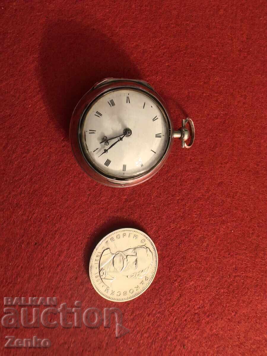 Old silver pocket watch - 6 Old silver pocket watch - 6