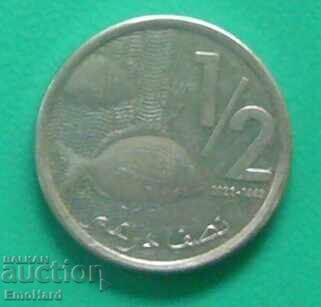 Maroc 1/2 dirham 2021