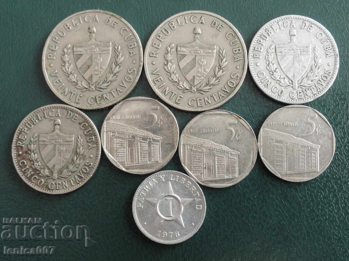 Delivery of Cuba - Coins (8 pieces) Delivery of Cuba - Coins (8 pieces)
