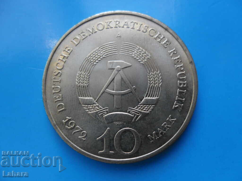 Delivery of 10 marks 1972 GDR, Germany