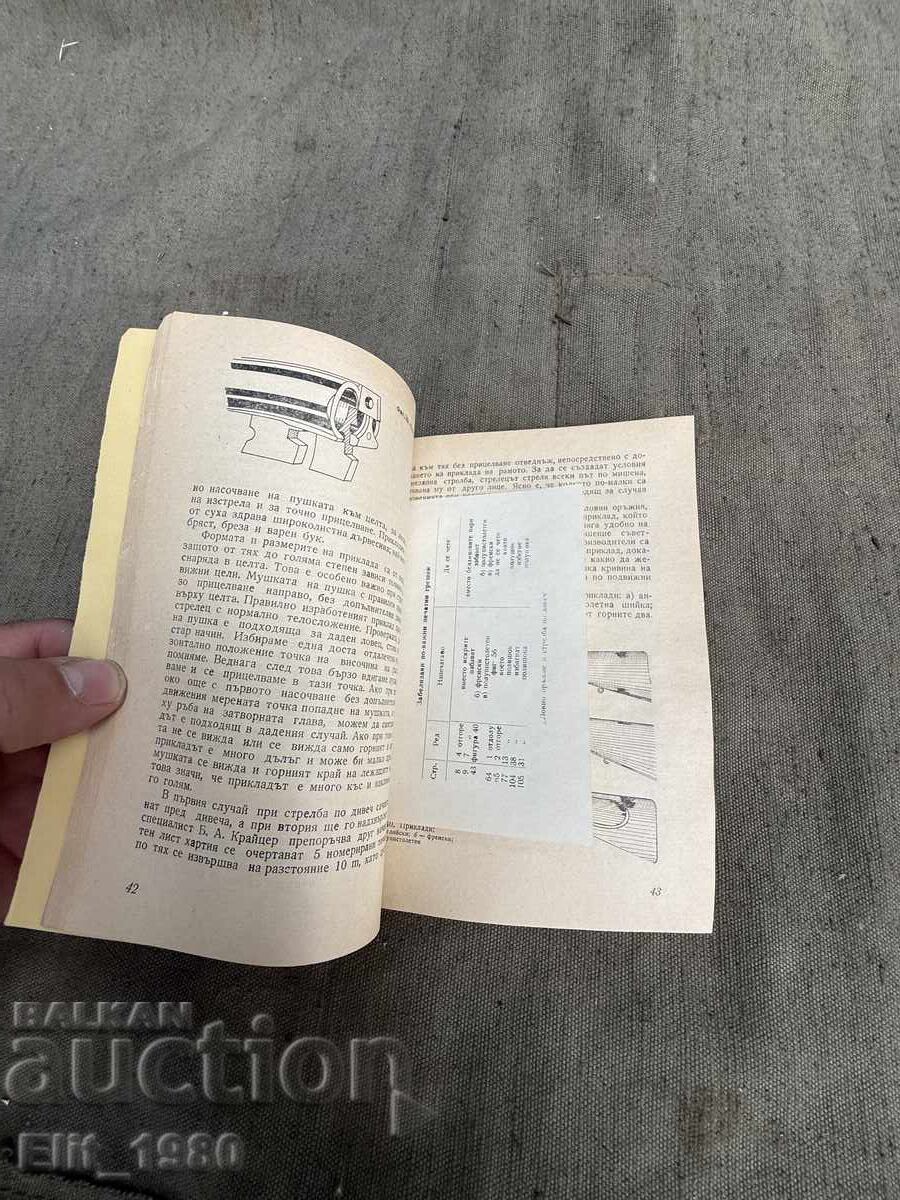 Hunting weapons and shooting at game with price 15.00 BGN | € 7.67