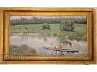 Mare Tablou Vechi de Maestru