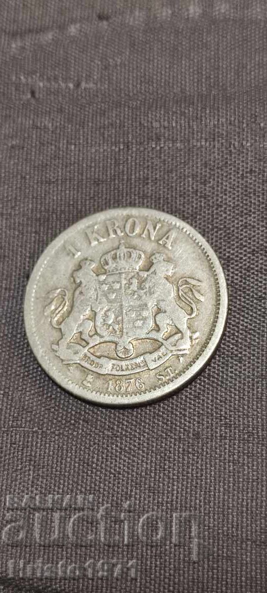 1 κορώνα 1876 με τιμή € 28.00 | 54.76 BGN