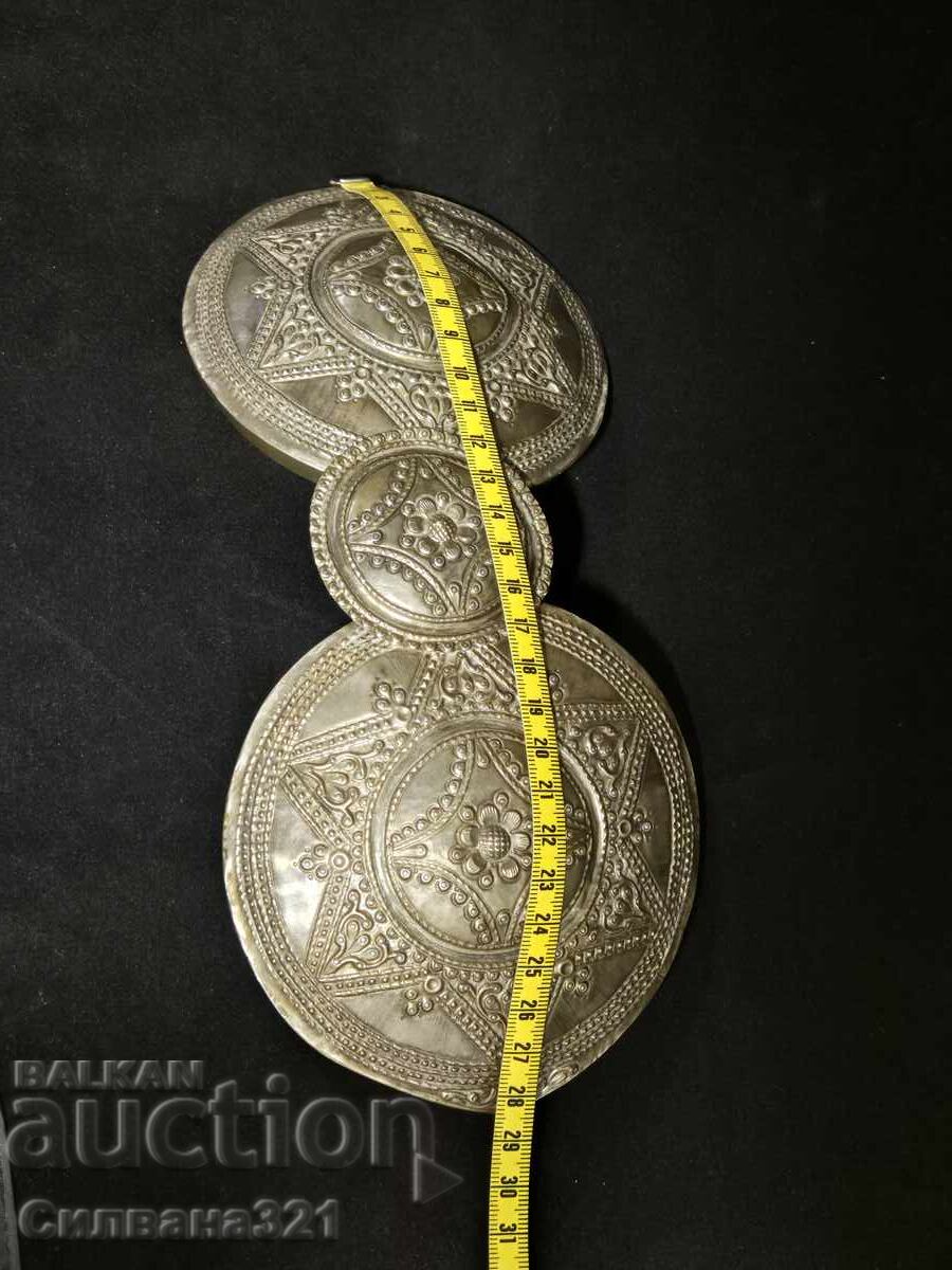 Auction Revival Silver Pendants, Chased Auction Revival Silver Pendants, Chased