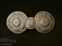 Revival Silver Pendants, Chased