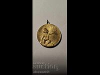 Стар бронзов медал за раждане на дете
