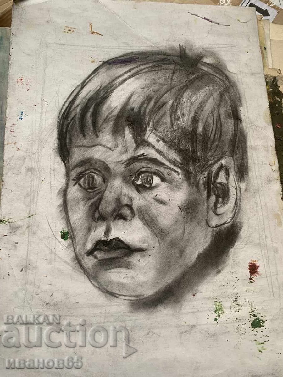 Auction  Children's Portrait Drawing
