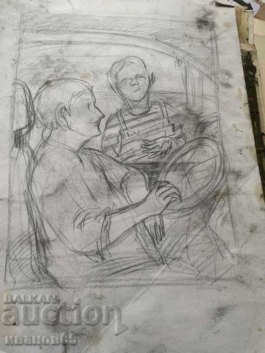 Delivery of Children's Portrait Drawing