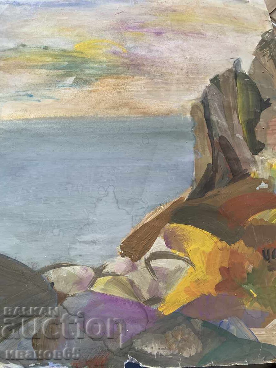 Auction  picture seascape