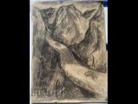 Ελαιογραφία ορεινού τοπίου