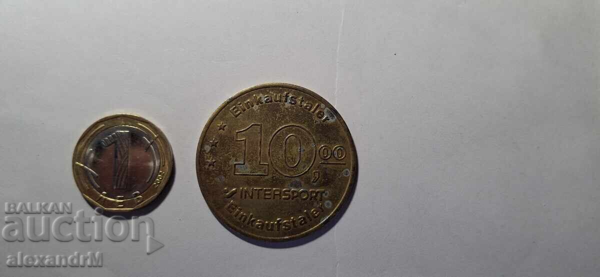 Δημοπρασία Δελτίο αγορών "Einkaufstaler" από Intersport