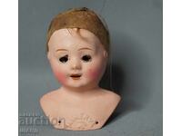 MINERVA Old German Toy Figure Doll Head