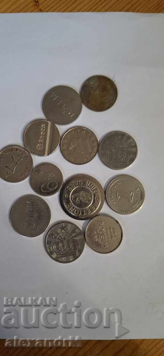 Lot of tokens with price 0.01 BGN | € 0.01