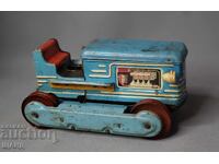 Παλιό μεταλλικό παιχνίδι, μοντέλο τρακτέρ με μπαταρίες