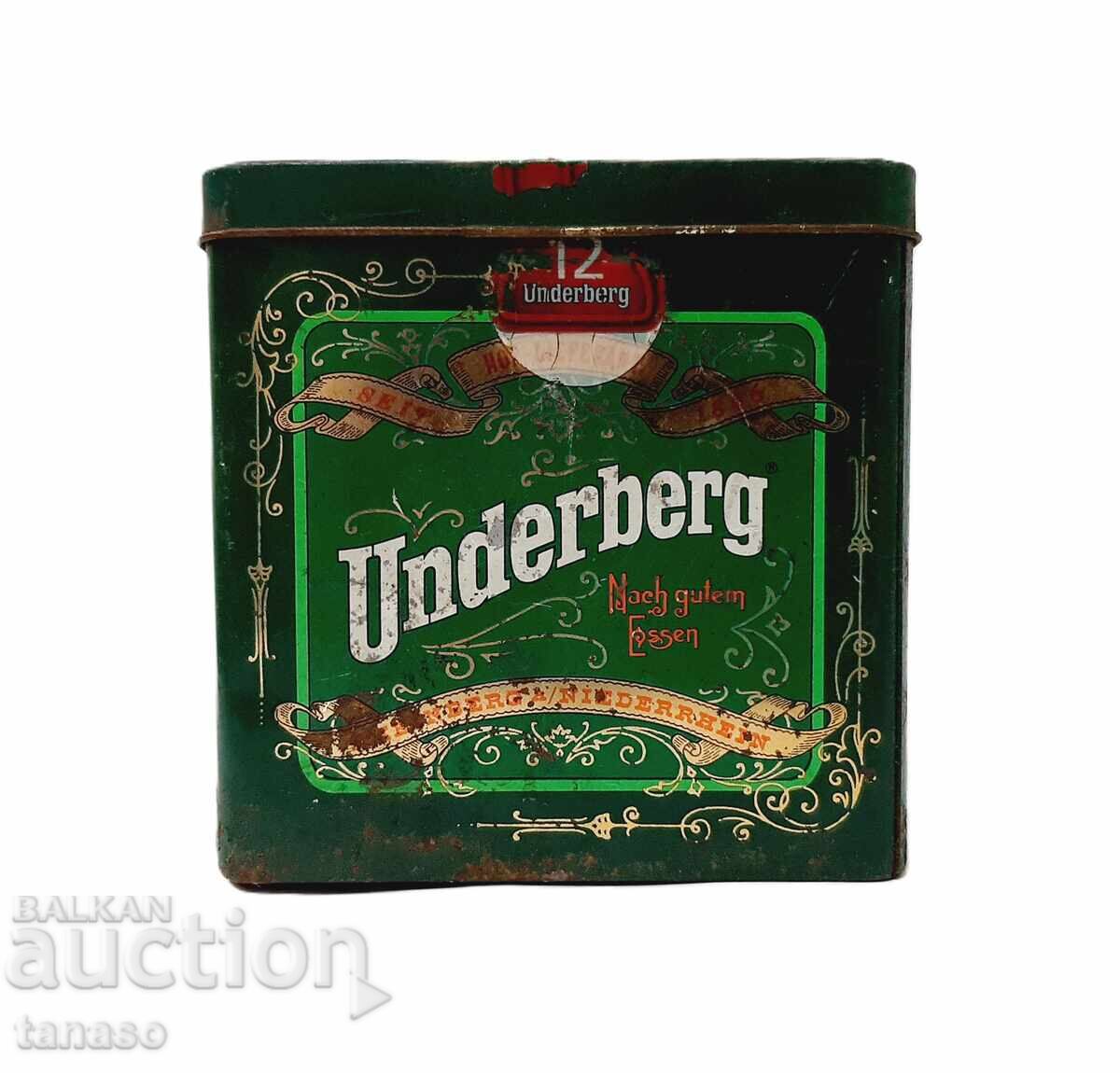 Herbert Underberg Tin Box