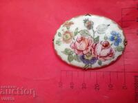 Antique silver brooch, 800 grade