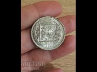 Silver coin 5 krona 1966