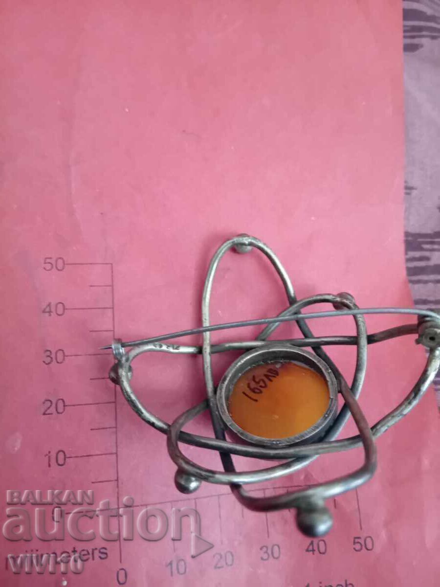 Αντίκα ασημένια καρφίτσα vintage με τιμή € 70.00 | 136.91 BGN