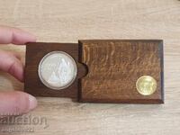 Silver coin 1000 leva 1996