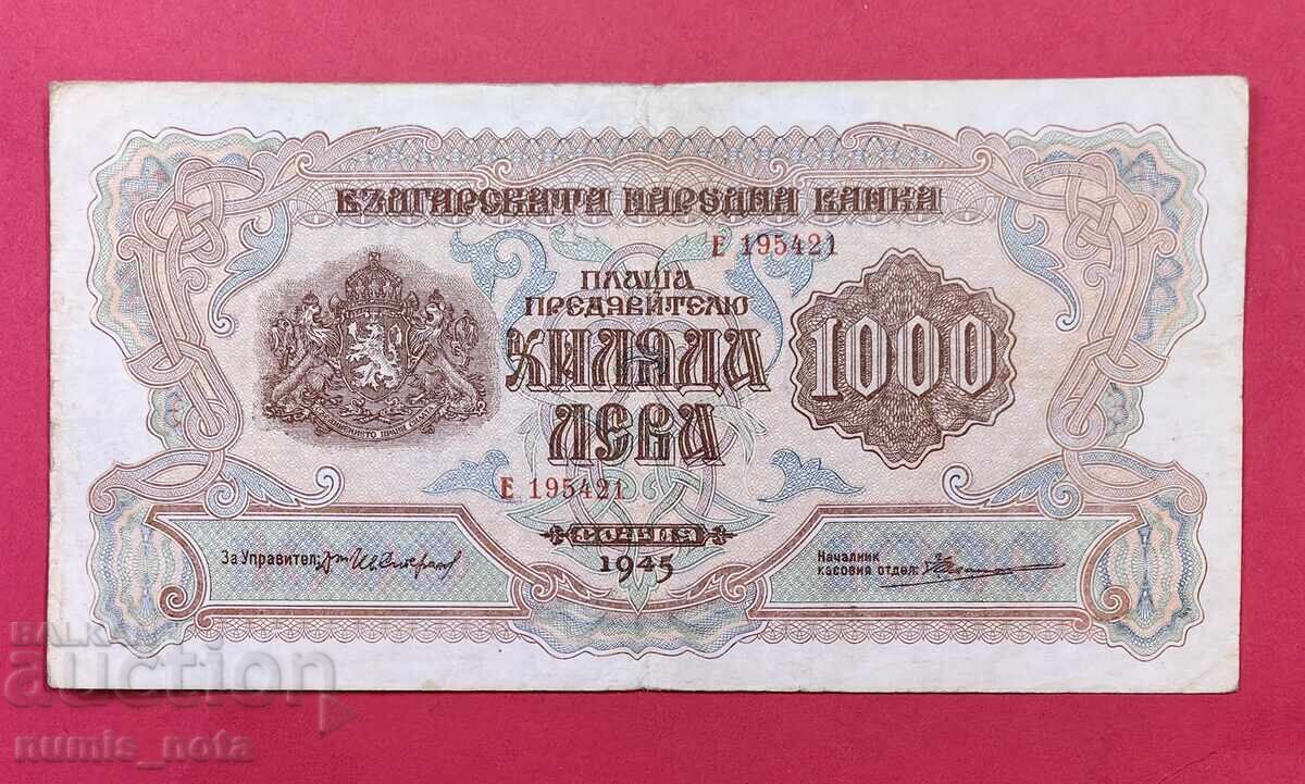 1000 leva 1945 Bulgaria 1000 leva 1945 Bulgaria