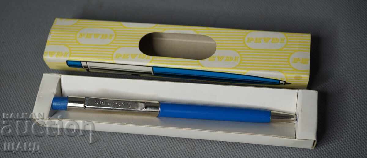 PEVI Стара химикалка Певи с кутия PEVI Стара химикалка Певи с кутия