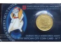 Vatican - 50 cenți - 2016 - hartă