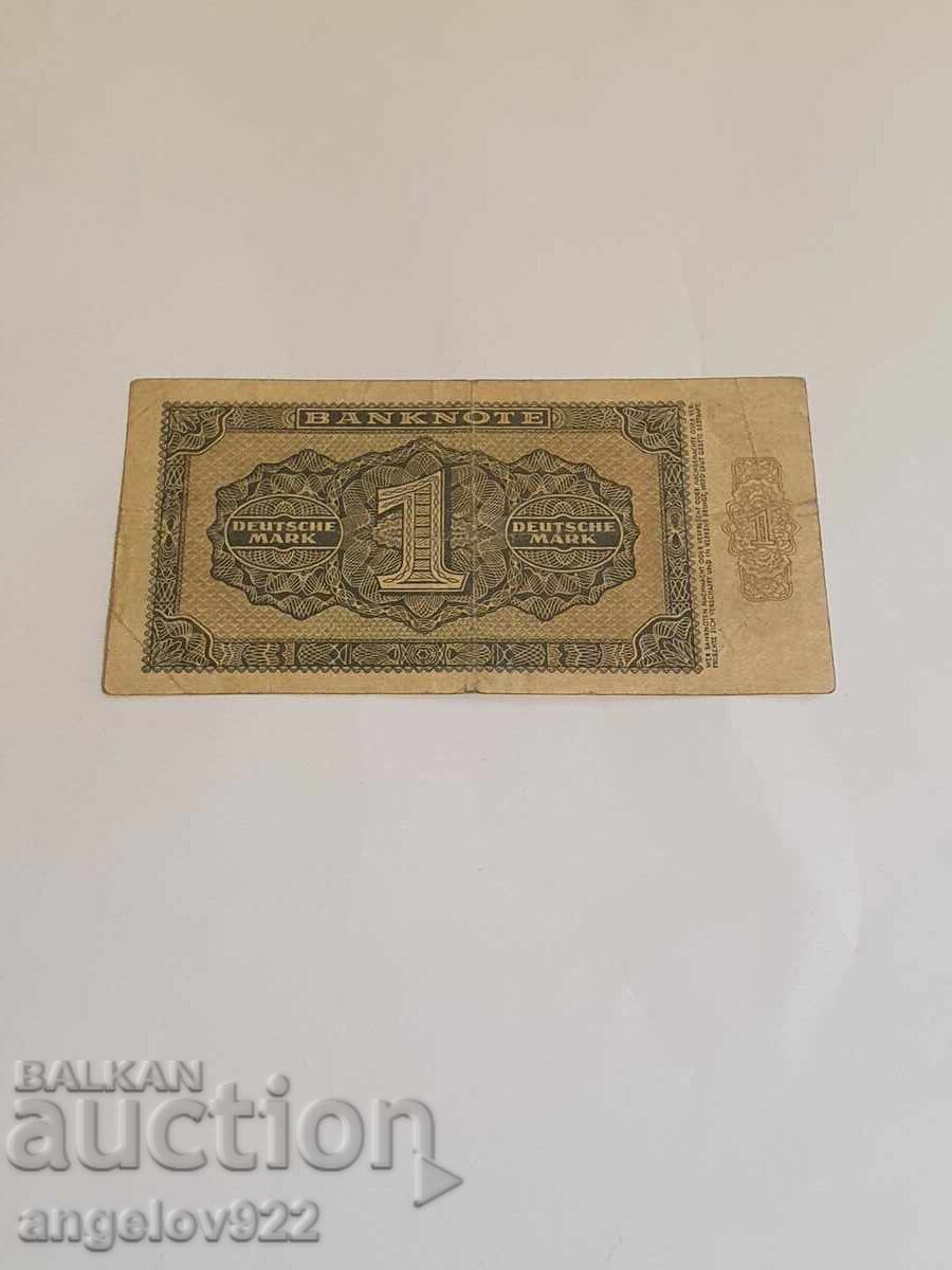 1 Mark 1948 with price 2.58 BGN | € 1.32