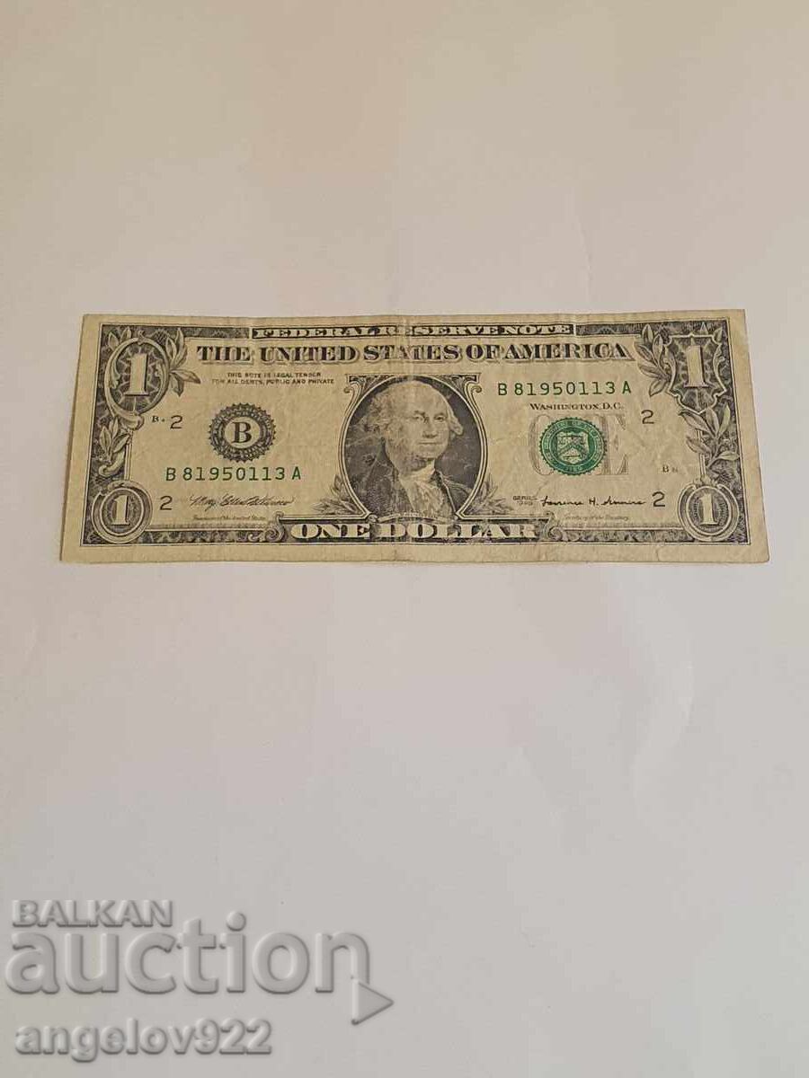 1 dollar 1989