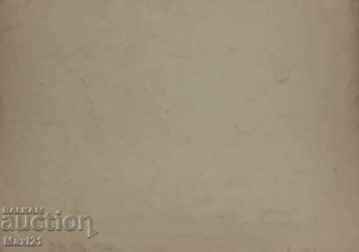 Παλιά τοπιογραφία με ακουαρέλα, χωριό στους πρόποδες βουνού - 7 Παλιά τοπιογραφία με ακουαρέλα, χωριό στους πρόποδες βουνού - 7