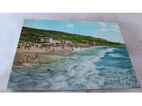 Ταχυδρομική κάρτα Χρυσή Ακτή Παραλία 1961