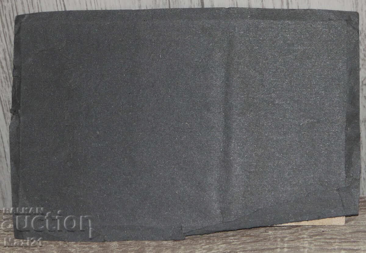 Παλιό έργο ζωγραφικής με ακουαρέλα και μολύβι, τοπίο με βρύση - 6