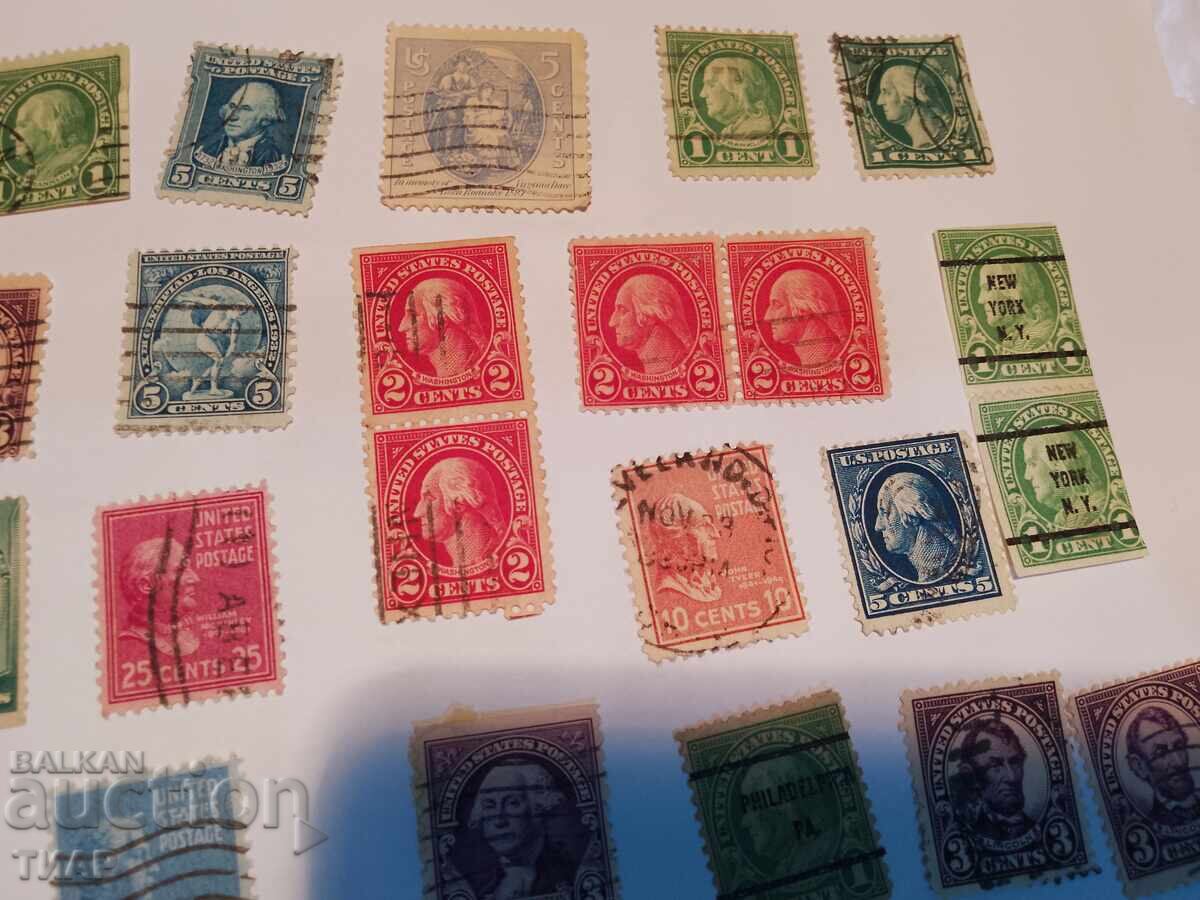 Auction Postage stamps USA -0.01 cents Auction Postage stamps USA -0.01 cents