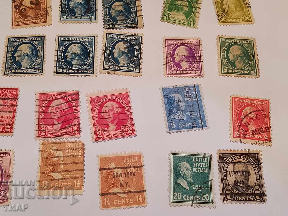 Delivery of Postage stamps USA -0.01 cents
