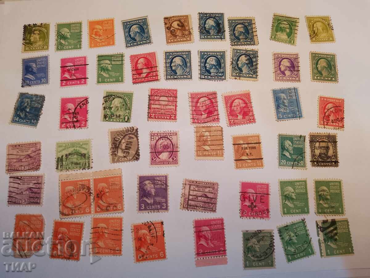 Postage stamps USA -0.01 cents