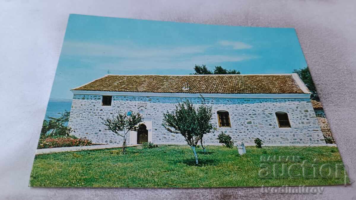 Cartolină poștală Chernomorets Biserica Veche Sf. Nicolae 1980 Cartolină poștală Chernomorets Biserica Veche Sf. Nicolae 1980