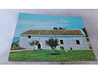 Ταχυδρομική κάρτα Chernomorets Η παλιά εκκλησία St. Nikola 1980