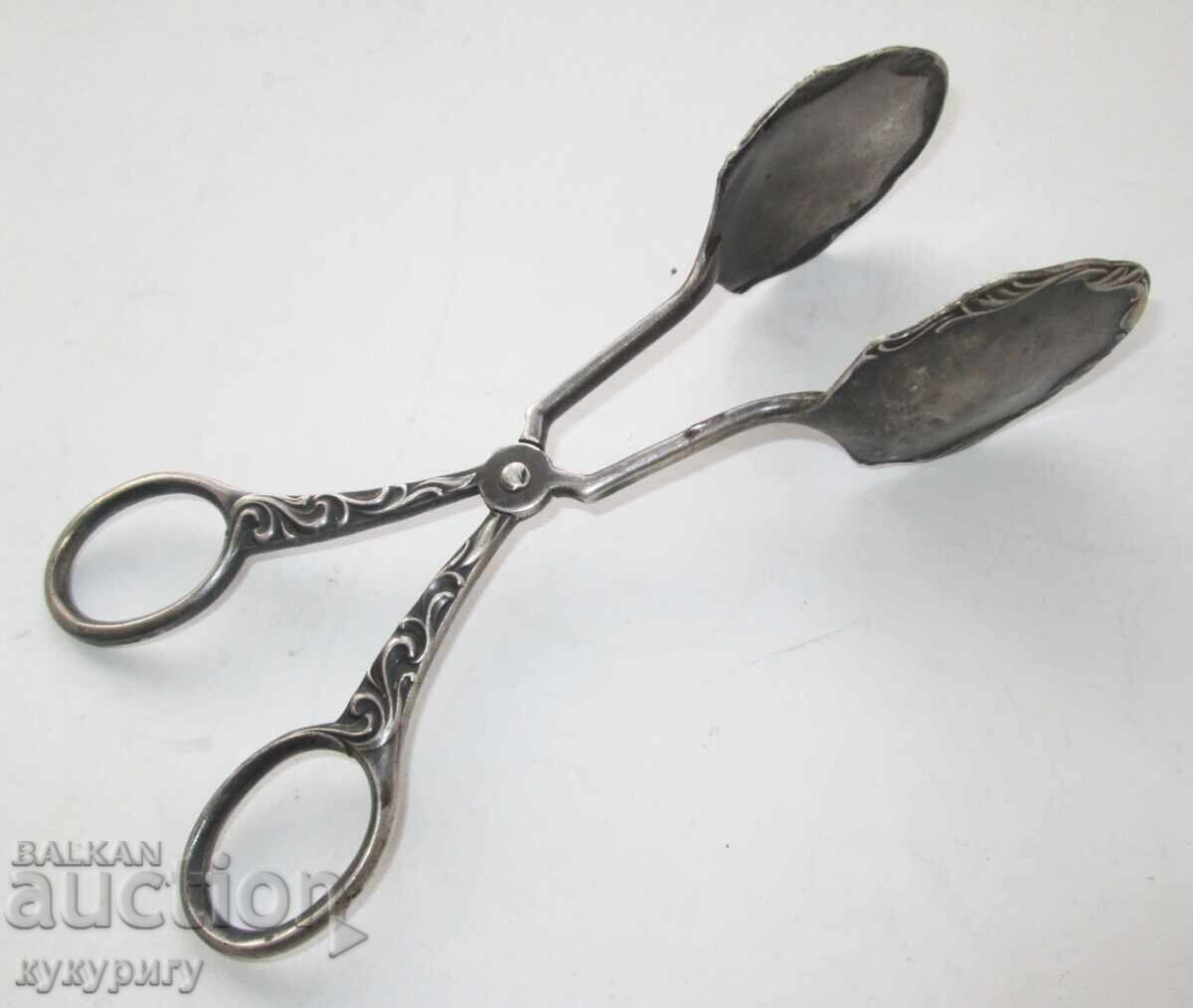 Όμορφη παλιά γερμανική λαβίδα σερβιρίσματος με διακοσμητικά WMF