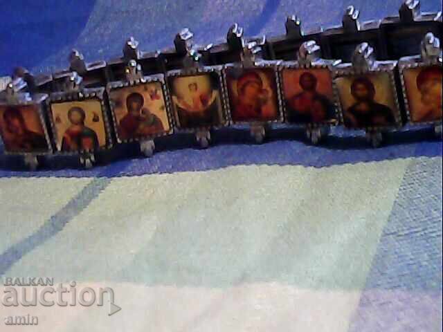 2pcs elastic metal bracelets religious with price 15.00 BGN | € 7.67 2pcs elastic metal bracelets religious with price 15.00 BGN | € 7.67