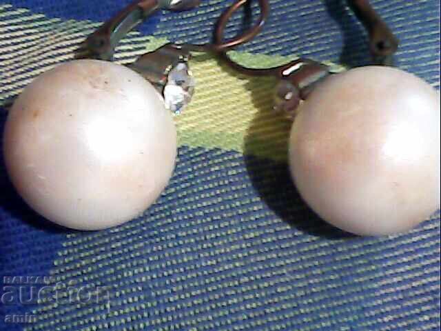 Delivery of Vintage Fossil brand necklace, 14mm pearl earrings