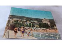 Пощенска картичка Златни пясъци Изглед