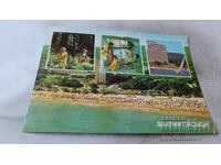 Ταχυδρομική κάρτα Χρυσή Άμμος Κολάζ 1981