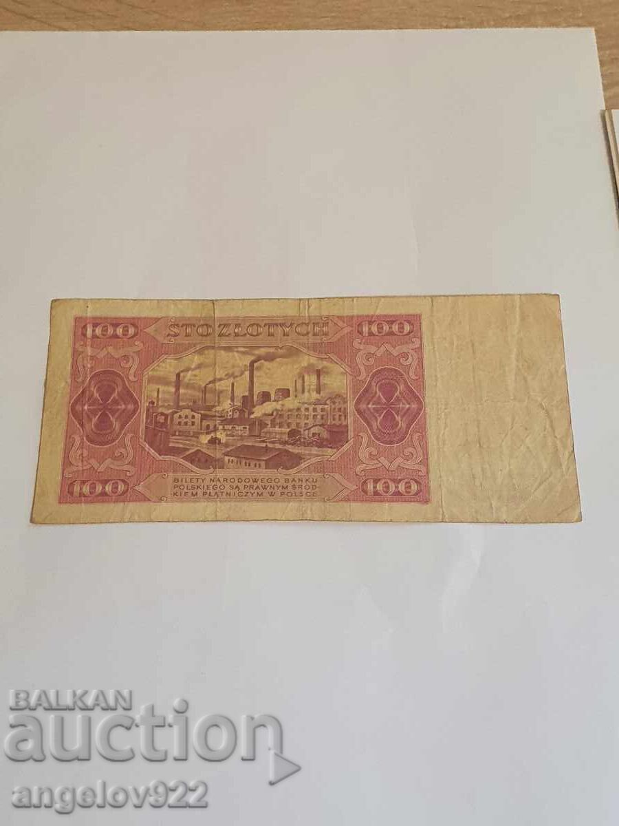 100 Zloty 1948 with price 1.61 BGN | € 0.82
