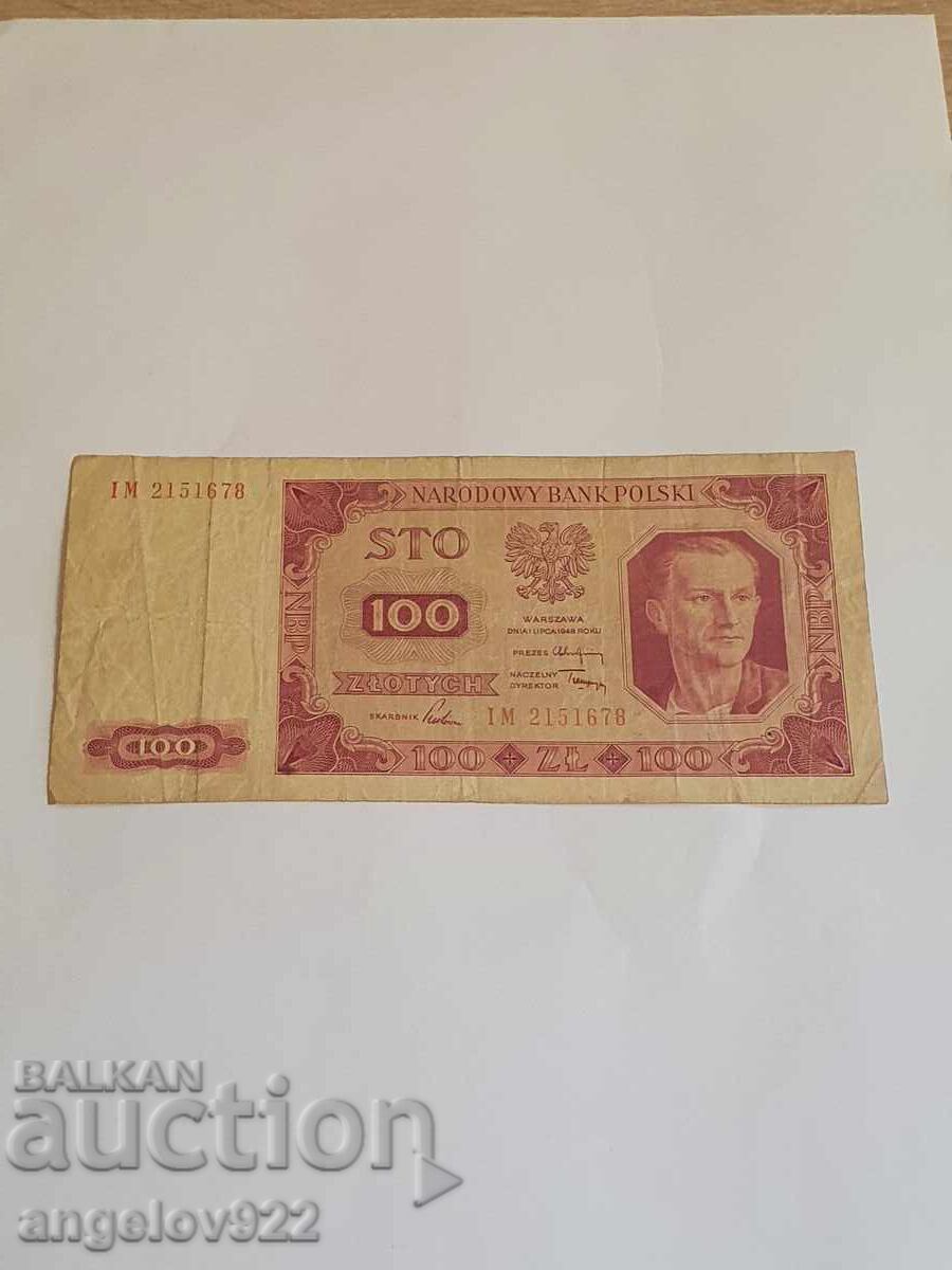 100 Zloty 1948