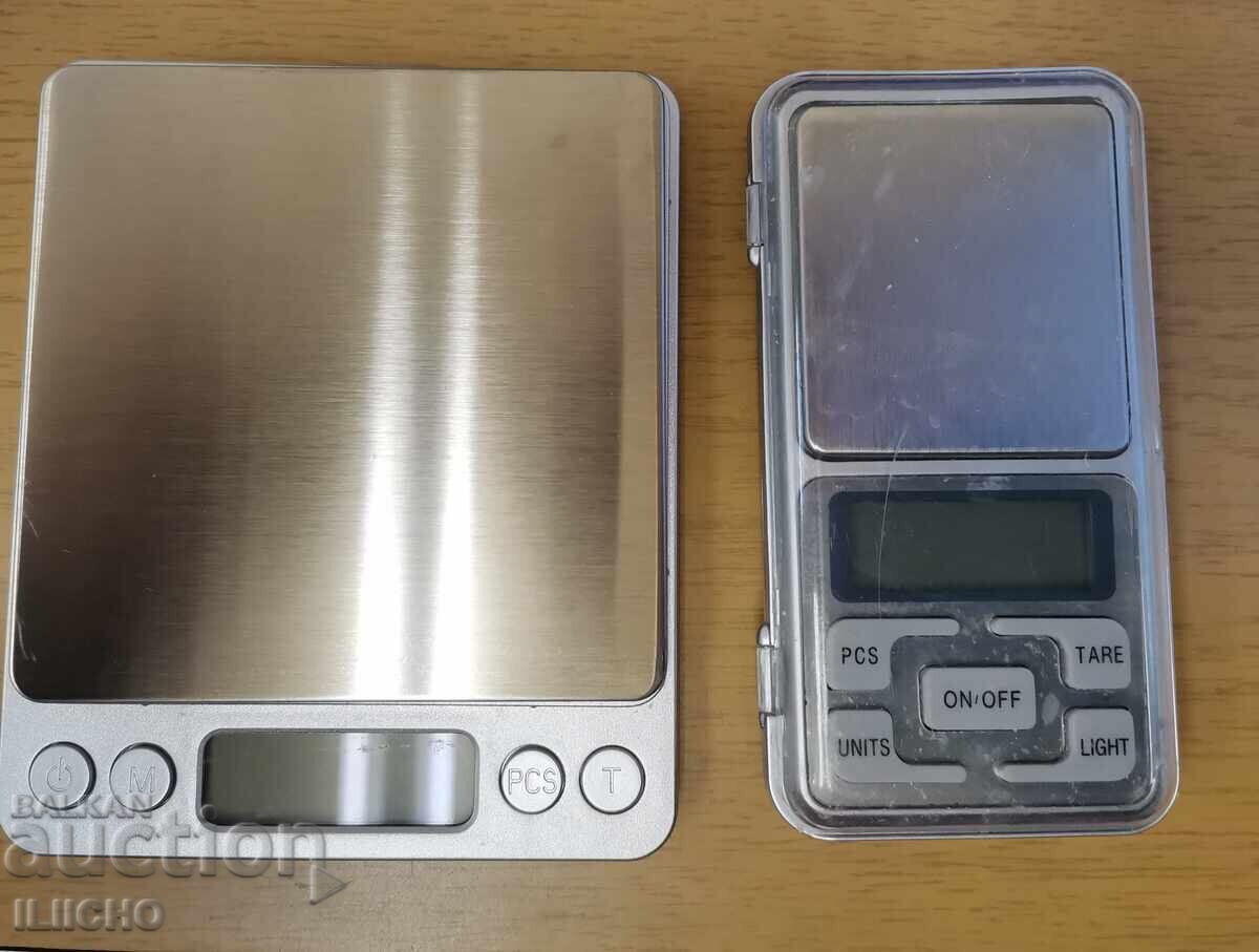 Ηλεκτρονικές ζυγαριές 2 τμχ Ηλεκτρονικές ζυγαριές 2 τμχ